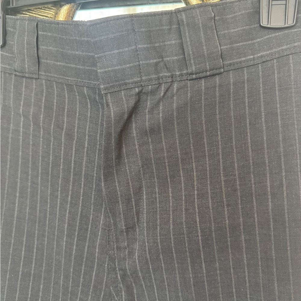 R13 Grey Pinstripe Stretch Wool Pants Size 29 - Picture 3 of 6